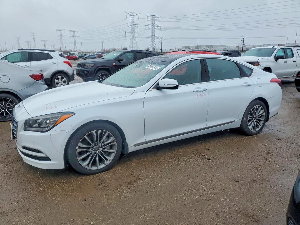 45665916 :رقم المزاد ، KMHGN4JE7FU036525 vin ، 2015 Hyundai Genesis مزاد بيع