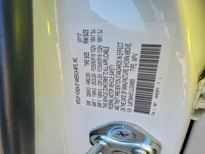 79704365 :رقم المزاد ، 5J8TB4H57JL004885 vin ، 2018 Acura Rdx مزاد بيع