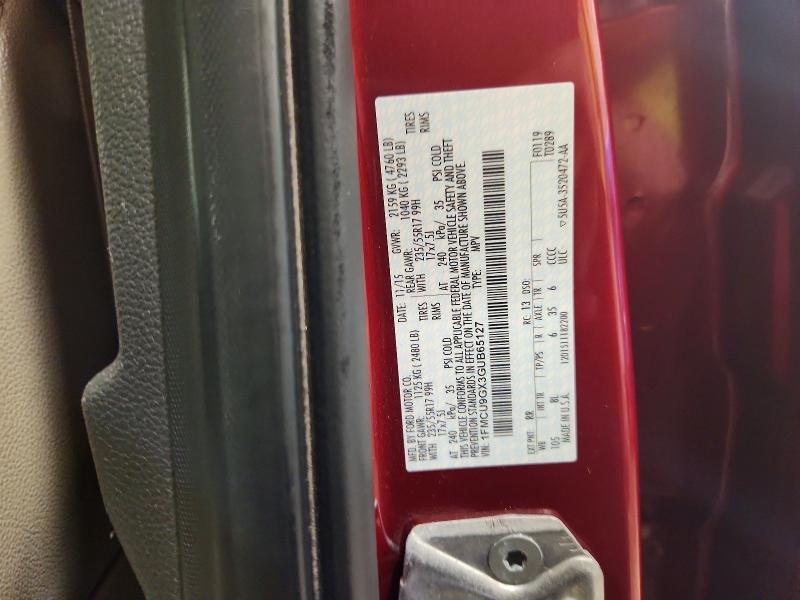 Aukcja sprzedaży 2016 Ford Escape, vin: 1FMCU9GX3GUB65127, numer aukcji: 46391256