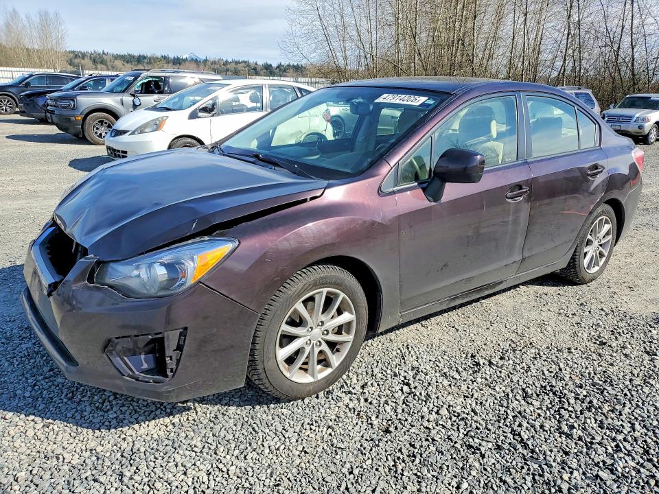 Aukcja sprzedaży 2012 Subaru Impreza, vin: JF1GJAC67CH030741, numer aukcji: 47914006