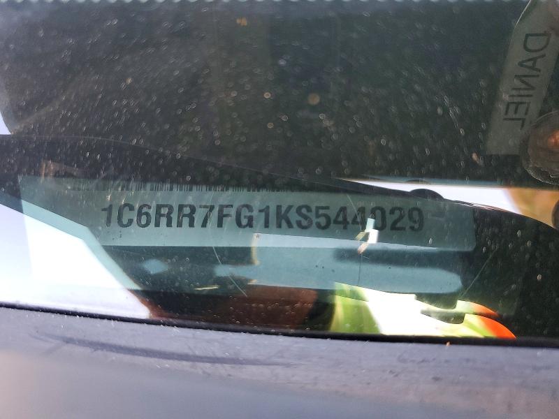 47805716 :رقم المزاد ، 1C6RR7FG1KS544029 vin ، 2019 Ram 1500 Classic مزاد بيع