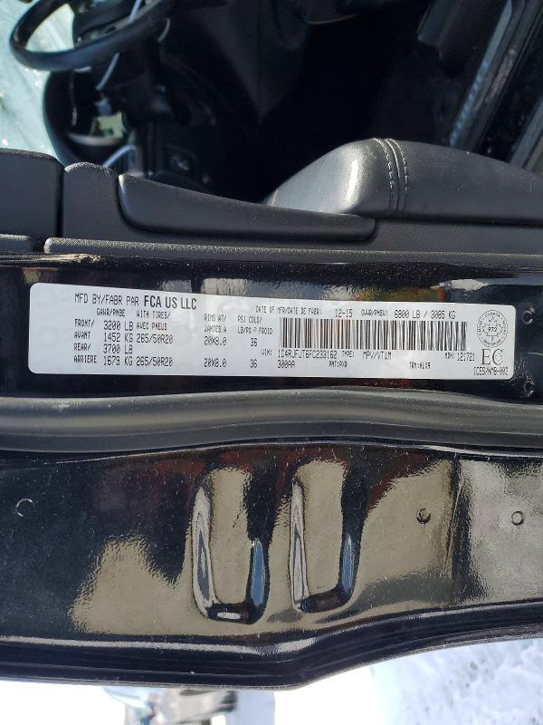 47939196 :رقم المزاد ، 1C4RJFJT6FC233162 vin ، 2015 Jeep Grand Cherokee مزاد بيع