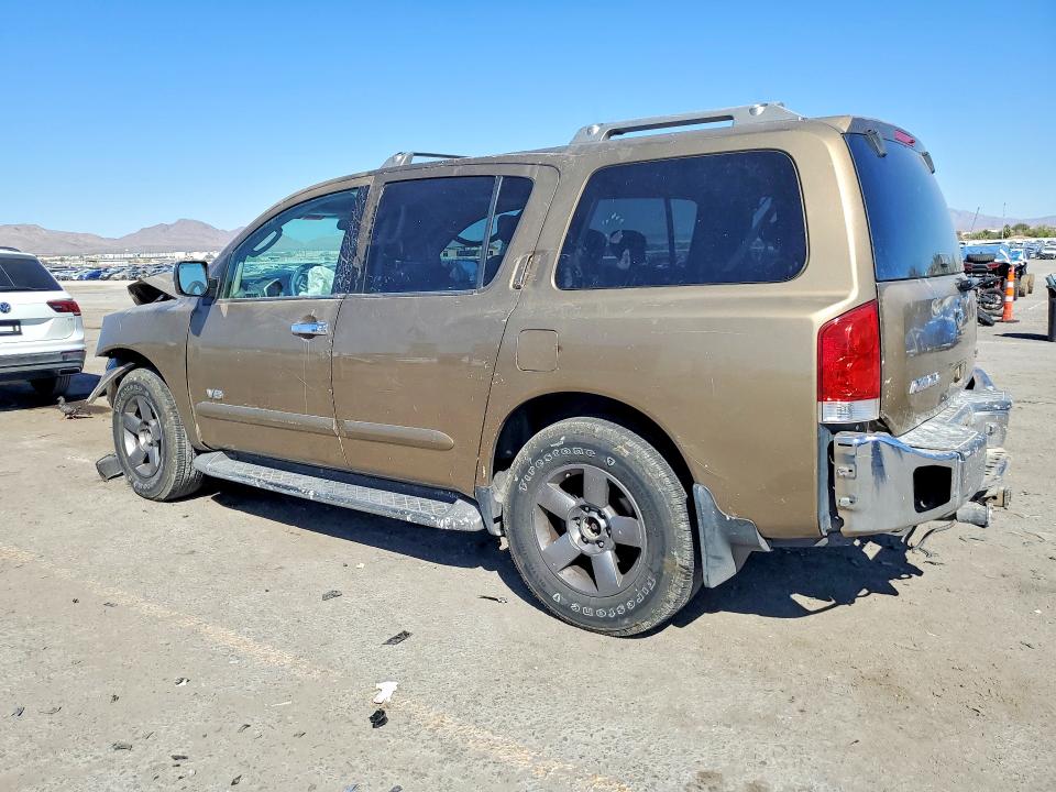 Auction sale of the 2005 Nissan Armada, vin: 5N1AA08A75N711330, lot number: 47092176