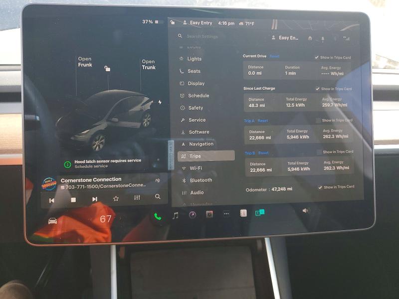 Aukcja sprzedaży 2021 Tesla Model Y, vin: 5YJYGDEE0MF081826, numer aukcji: 47987316