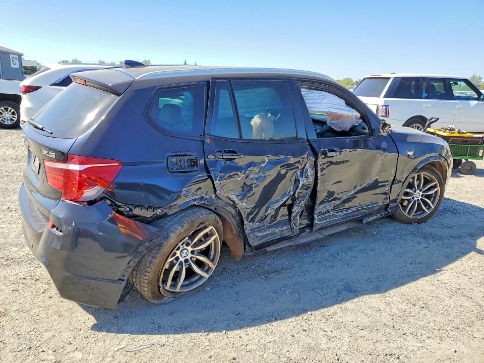 2017 Bmw X3 მანქანა იყიდება აუქციონზე, vin: 5UXWX7C53H0U41332, აუქციონის ნომერი: 46426126
