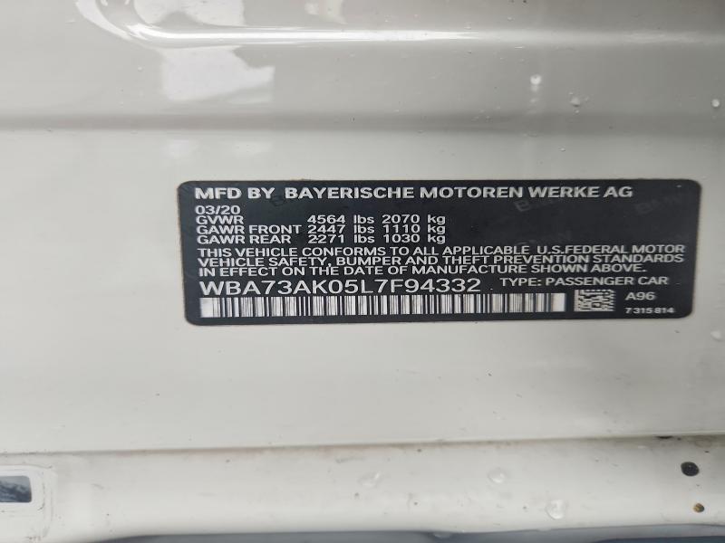 Продажа на аукционе авто 2020 Bmw 228xi, vin: WBA73AK05L7F94332, номер лота: 41768546