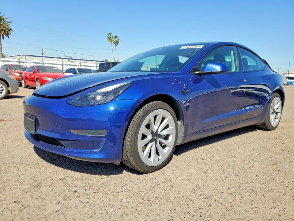 Продажа на аукционе авто 2022 Tesla Model 3, vin: 5YJ3E1EA0NF370802, номер лота: 46378626