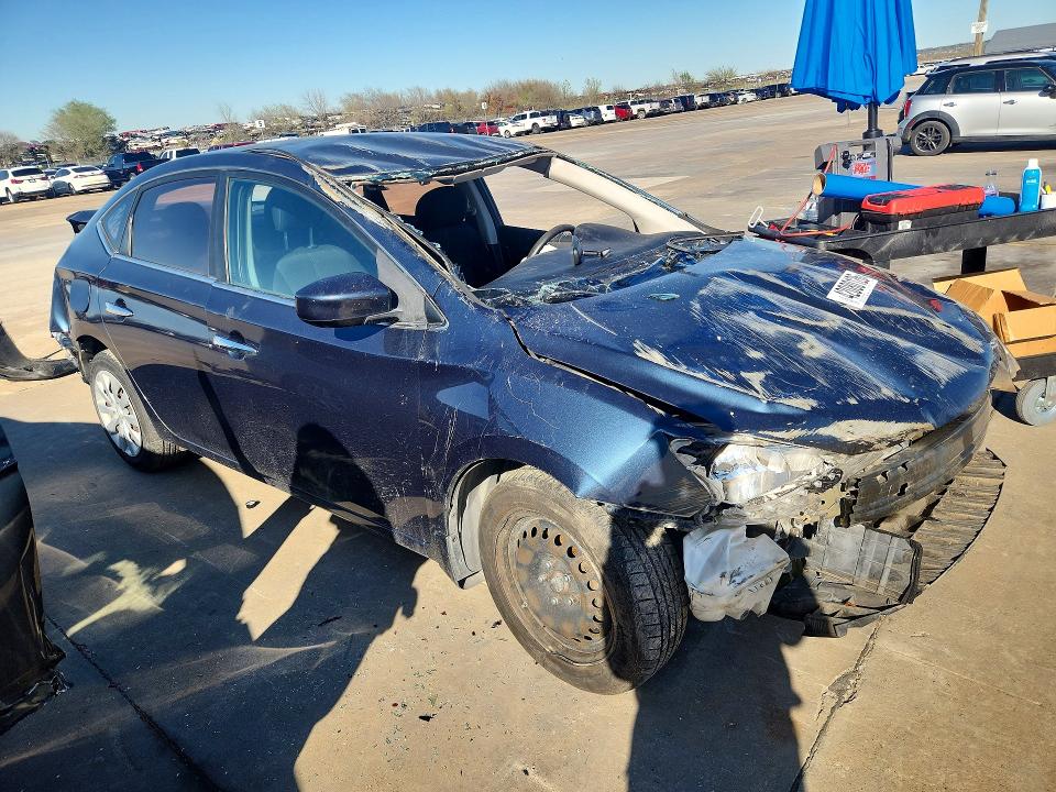 2014 Nissan Sentra მანქანა იყიდება აუქციონზე, vin: 1N4AB7AP2EN854684, აუქციონის ნომერი: 42080126