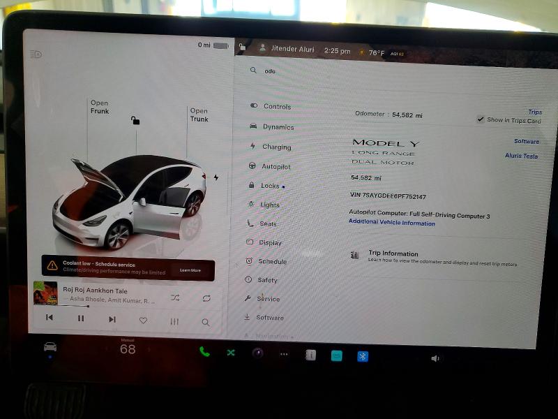 Продажа на аукционе авто 2023 Tesla Model Y, vin: 7SAYGDEE6PF752147, номер лота: 46244486