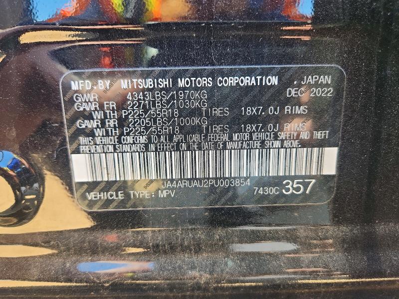 Продажа на аукционе авто 2023 Mitsubishi Outlander Sport, vin: JA4ARUAU2PU003854, номер лота: 47167306