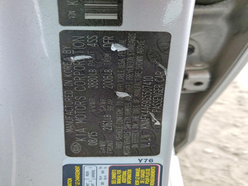 Продаж на аукціоні авто 2016 Kia Forte, vin: KNAFK4A69G5507410, номер лоту: 47435756