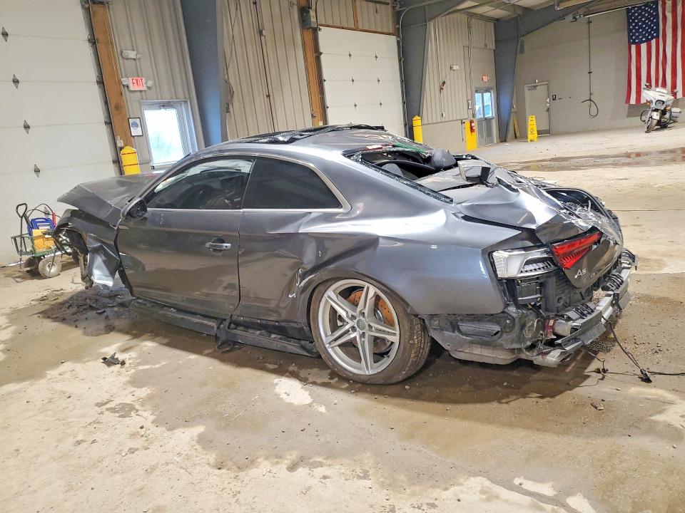 2018 Audi A5 მანქანა იყიდება აუქციონზე, vin: WAU8NAF55JA004972, აუქციონის ნომერი: 47066946