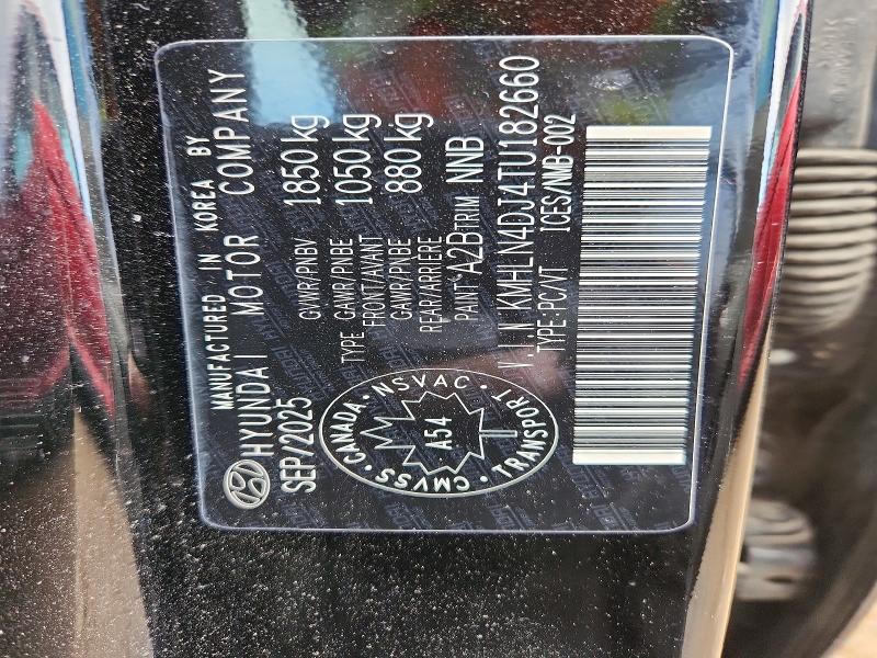 Auction sale of the 2026 Hyundai Elantra Hybrid, vin: KMHLN4DJ4TU182660, lot number: 46591766