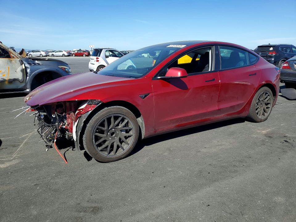 2024 Tesla Model 3 მანქანა იყიდება აუქციონზე, vin: 5YJ3E1EA2RF742243, აუქციონის ნომერი: 47275576