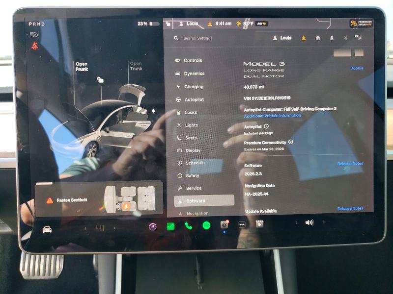 Aukcja sprzedaży 2020 Tesla Model 3, vin: 5YJ3E1EB8LF619515, numer aukcji: 46230836