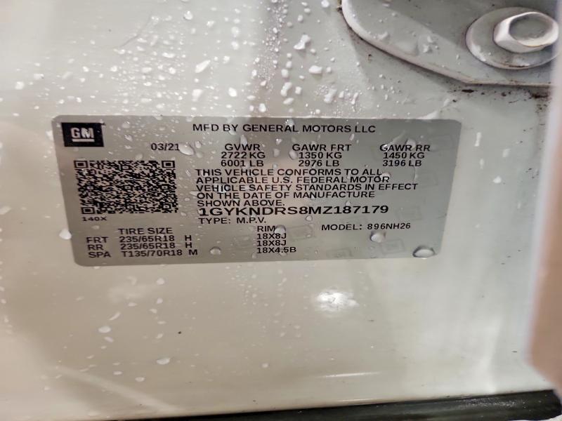 Продажа на аукционе авто 2021 Cadillac Xt5, vin: 1GYKNDRS8MZ187179, номер лота: 41802476