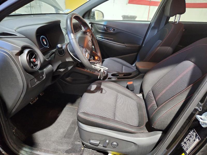 79246425 :رقم المزاد ، KM8K3CA35NU855573 vin ، 2022 Hyundai Kona مزاد بيع