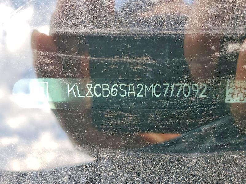 Aukcja sprzedaży 2021 Chevrolet Spark, vin: KL8CB6SA2MC717092, numer aukcji: 74762825