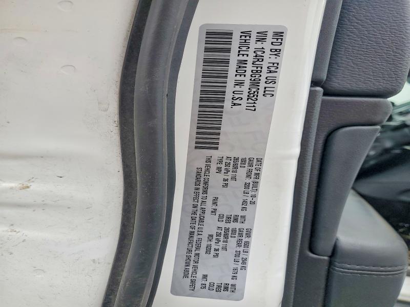 2021 Jeep Grand Cherokee მანქანა იყიდება აუქციონზე, vin: 1C4RJFBG9MC552117, აუქციონის ნომერი: 79639935