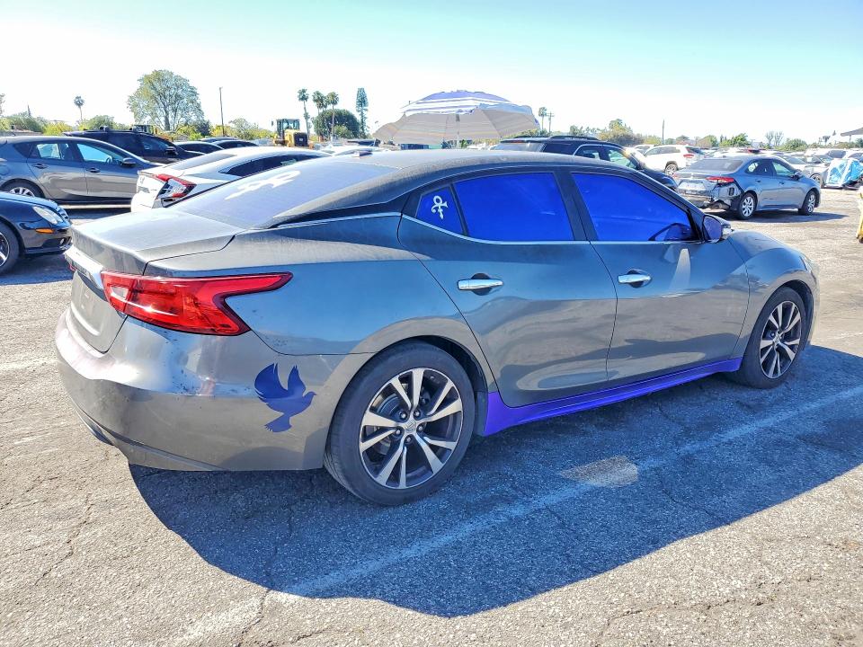 45805096 :رقم المزاد ، 1N4AA6AP4HC428752 vin ، 2017 Nissan Maxima مزاد بيع
