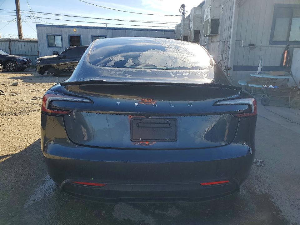 2025 Tesla Model 3 მანქანა იყიდება აუქციონზე, vin: 5YJ3E1EA3SF976350, აუქციონის ნომერი: 46231136