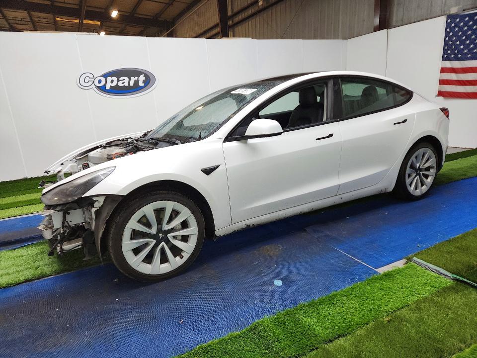 Продажа на аукционе авто 2022 Tesla Model 3, vin: 5YJ3E1EA3NF289888, номер лота: 47087356