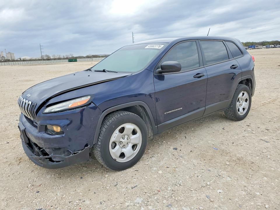 2015 Jeep Cherokee მანქანა იყიდება აუქციონზე, vin: 1C4PJMAB1FW575264, აუქციონის ნომერი: 45663776