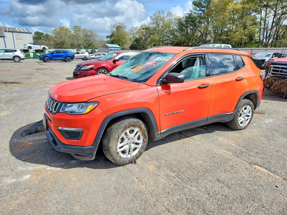Aukcja sprzedaży 2018 Jeep Compass, vin: 3C4NJCABXJT250709, numer aukcji: 42002886