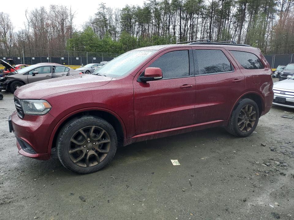 Auction sale of the 2017 Dodge Durango, vin: 1C4RDJDGXHC908085, lot number: 46109966