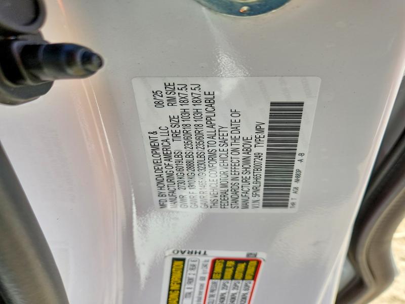 45945596 :رقم المزاد ، 5FNRL6H65TB007249 vin ، 2026 Honda Odyssey مزاد بيع