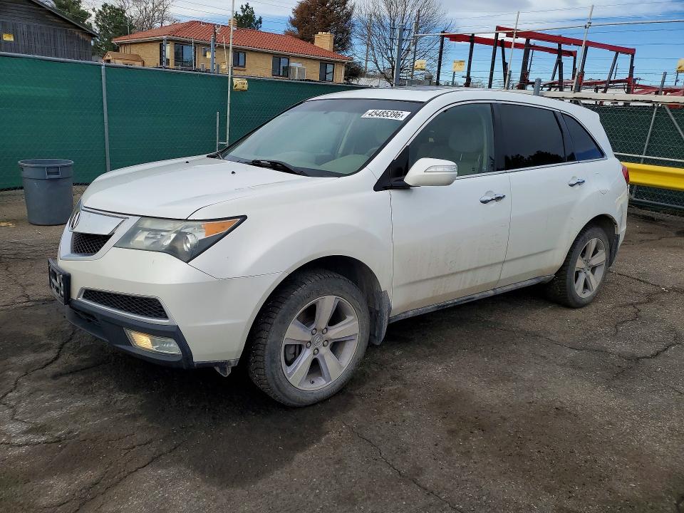 2012 Acura Mdx მანქანა იყიდება აუქციონზე, vin: 2HNYD2H38CH520488, აუქციონის ნომერი: 45485396