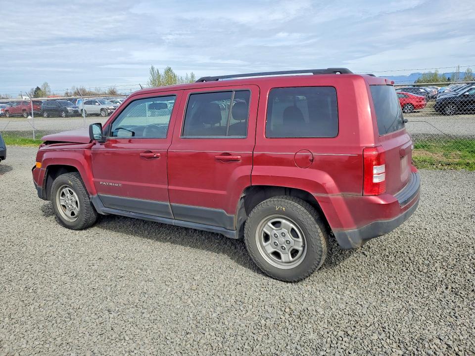 2016 Jeep Patriot მანქანა იყიდება აუქციონზე, vin: 1C4NJPBA9GD813843, აუქციონის ნომერი: 47473106