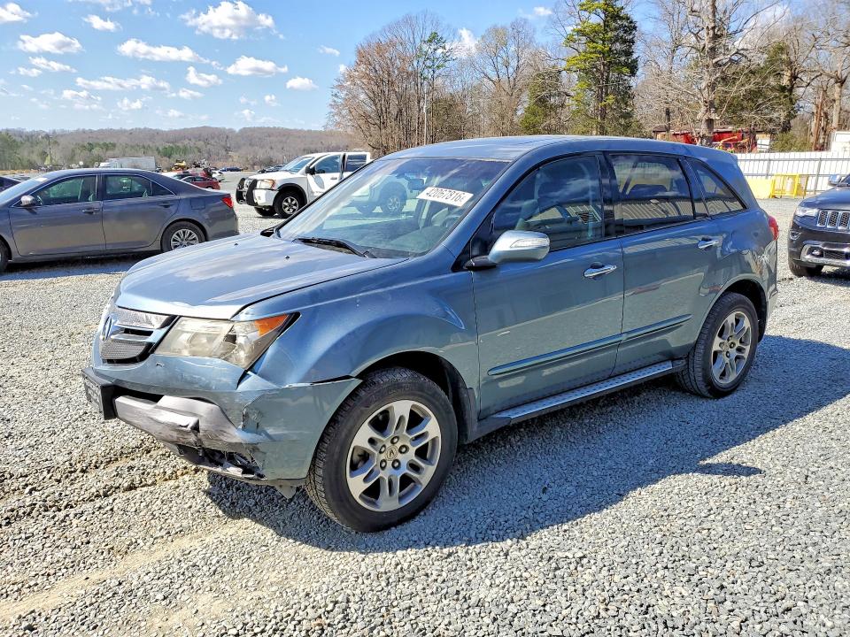 2007 Acura Mdx მანქანა იყიდება აუქციონზე, vin: 2HNYD28227H503375, აუქციონის ნომერი: 42067816