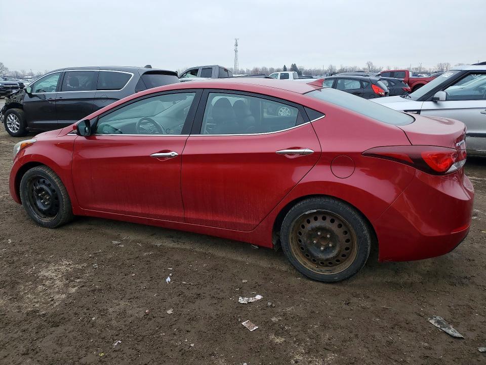 79010225 :رقم المزاد ، KMHDH4AH4EU105352 vin ، 2014 Hyundai Elantra مزاد بيع