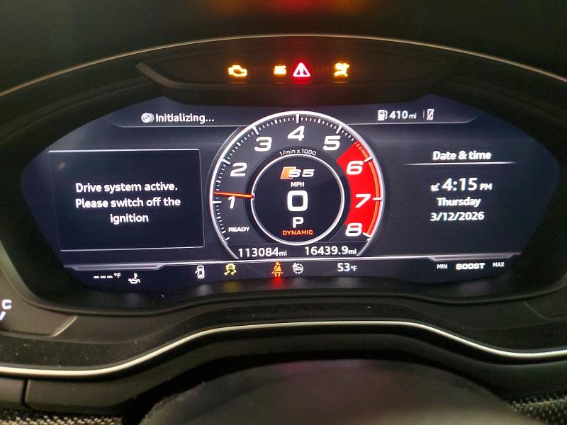 Aukcja sprzedaży 2018 Audi S5, vin: WAUC4CF52JA063244, numer aukcji: 45941236