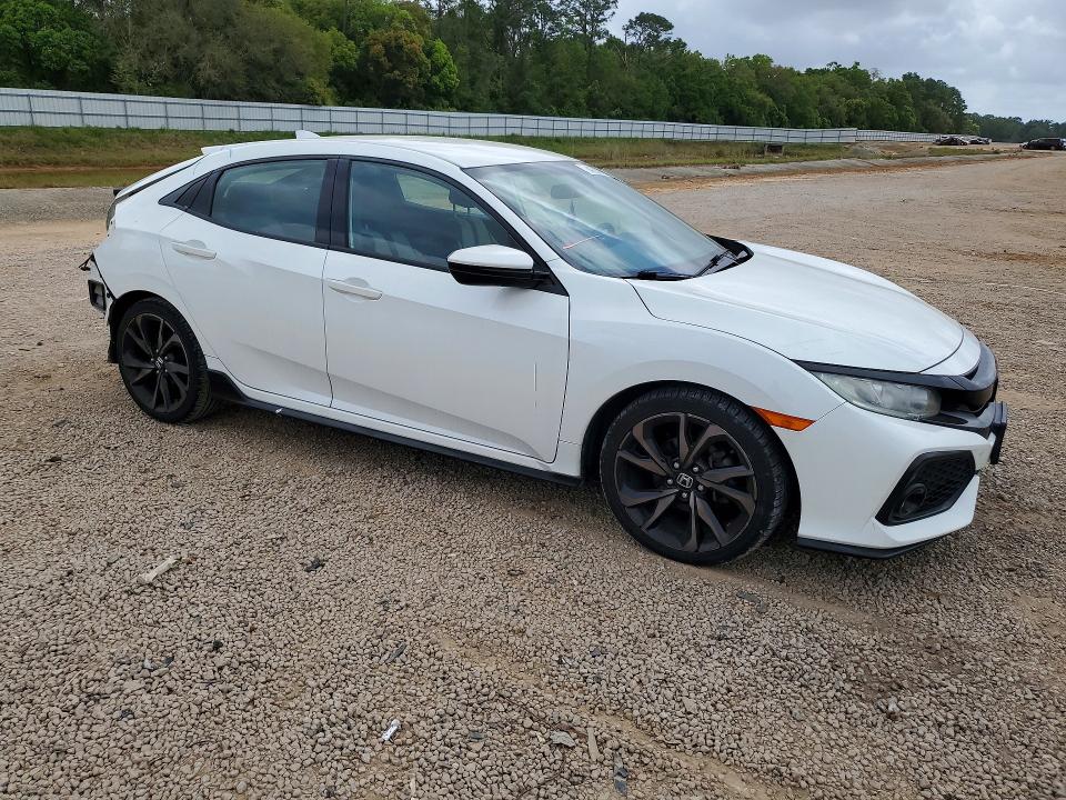 Продаж на аукціоні авто 2018 Honda Civic, vin: SHHFK7H45JU430449, номер лоту: 47631796