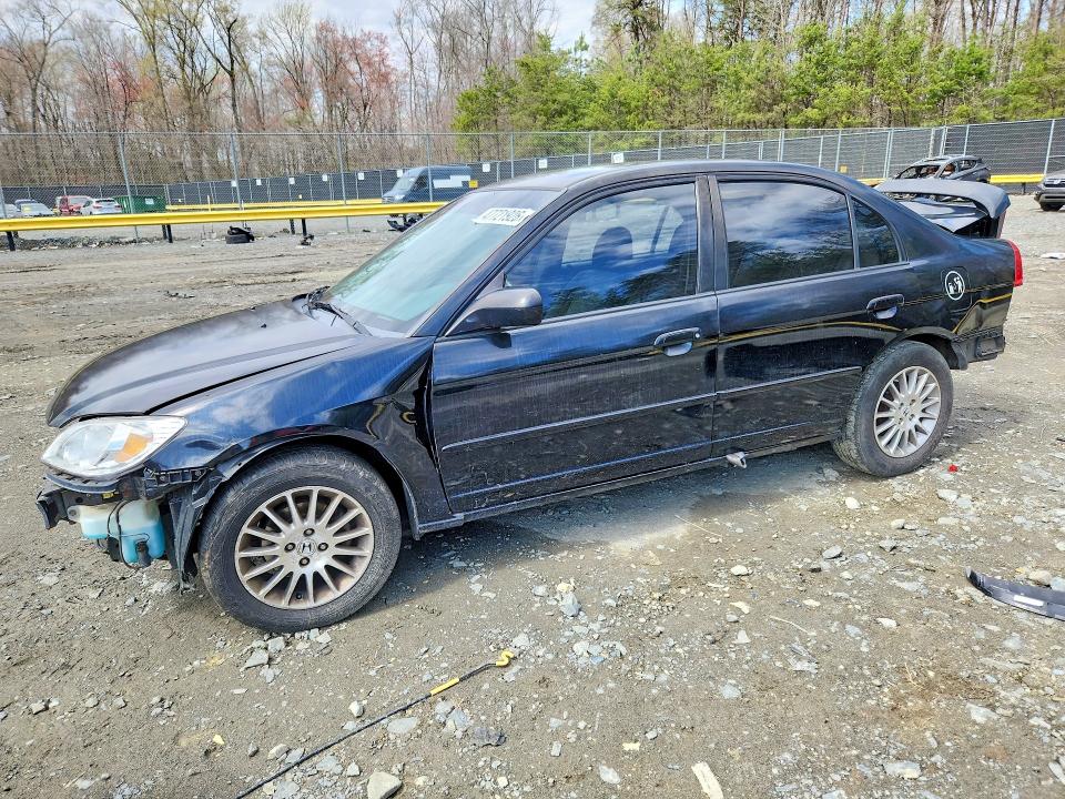 Aukcja sprzedaży 2005 Honda Civic, vin: 2HGES16545H558866, numer aukcji: 51250816