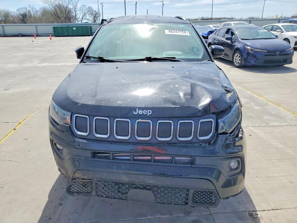 2022 Jeep Compass მანქანა იყიდება აუქციონზე, vin: 3C4NJDBB0NT200461, აუქციონის ნომერი: 46247056