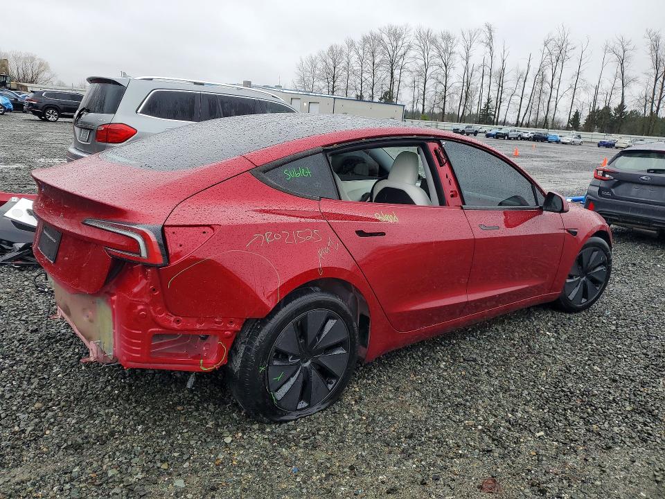 Aukcja sprzedaży 2025 Tesla Model 3, vin: 5YJ3E1EA5SF017046, numer aukcji: 41613436