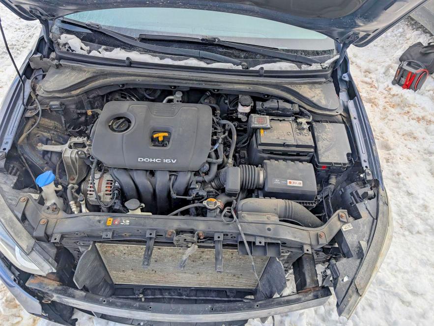 76998105 :رقم المزاد ، KMHD84LF0JU705081 vin ، 2018 Hyundai Elantra مزاد بيع