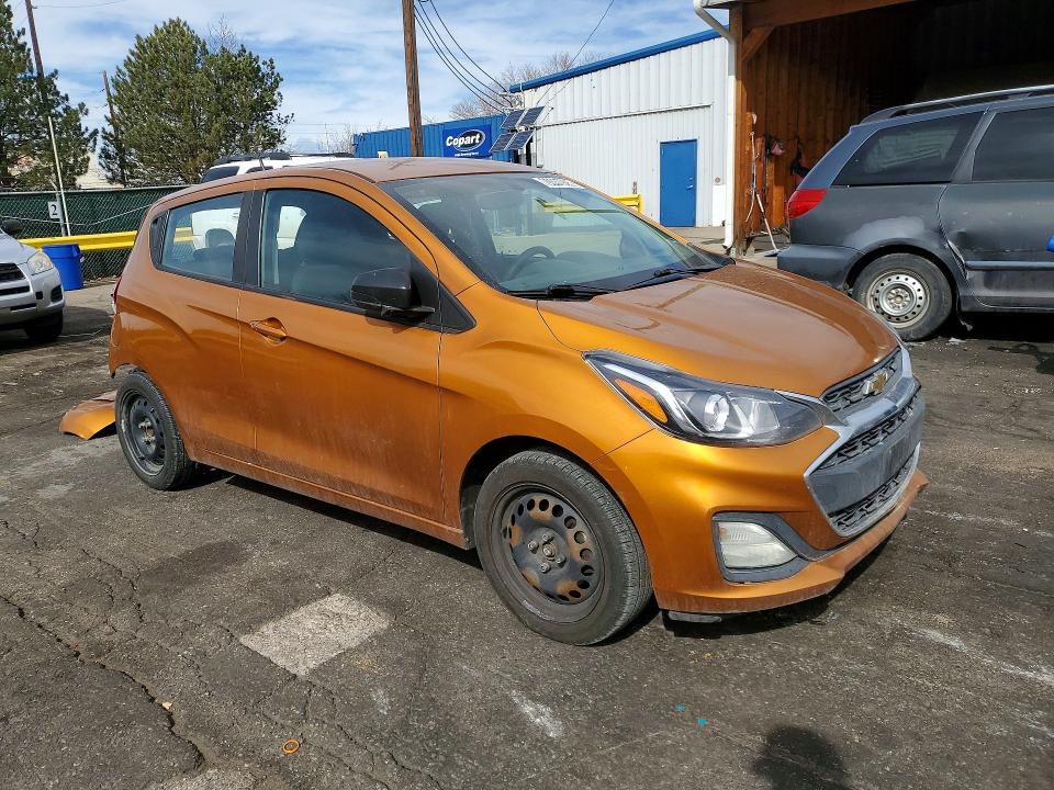 2019 Chevrolet Spark მანქანა იყიდება აუქციონზე, vin: KL8CB6SA8KC816321, აუქციონის ნომერი: 79337925