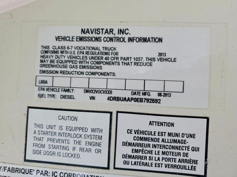Продажа на аукционе авто 2014 Ic Corporation Ce Series School, vin: 4DRBUAAP0EB792592, номер лота: 75974595