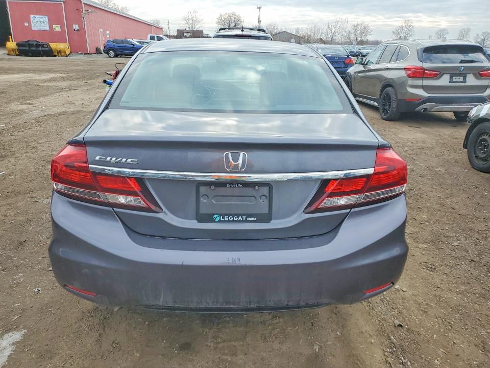 45887076 :رقم المزاد ، 2HGFB2F56FH047199 vin ، 2015 Honda Civic مزاد بيع