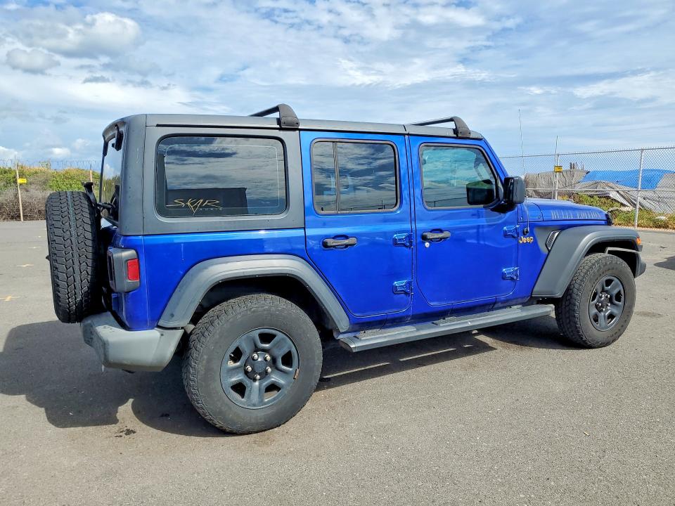 78661535 :رقم المزاد ، 1C4HJXDN9JW296049 vin ، 2018 Jeep Wrangler Unlimited مزاد بيع