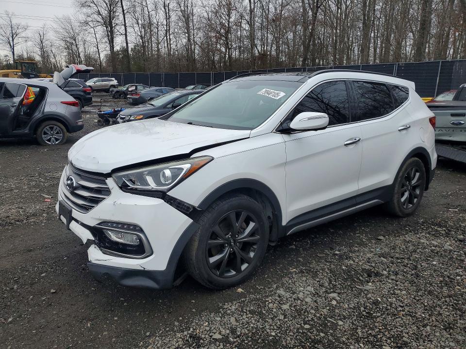 Продажа на аукционе авто 2018 Hyundai Santa Fe Sport, vin: 5XYZWDLA2JG513330, номер лота: 79940105