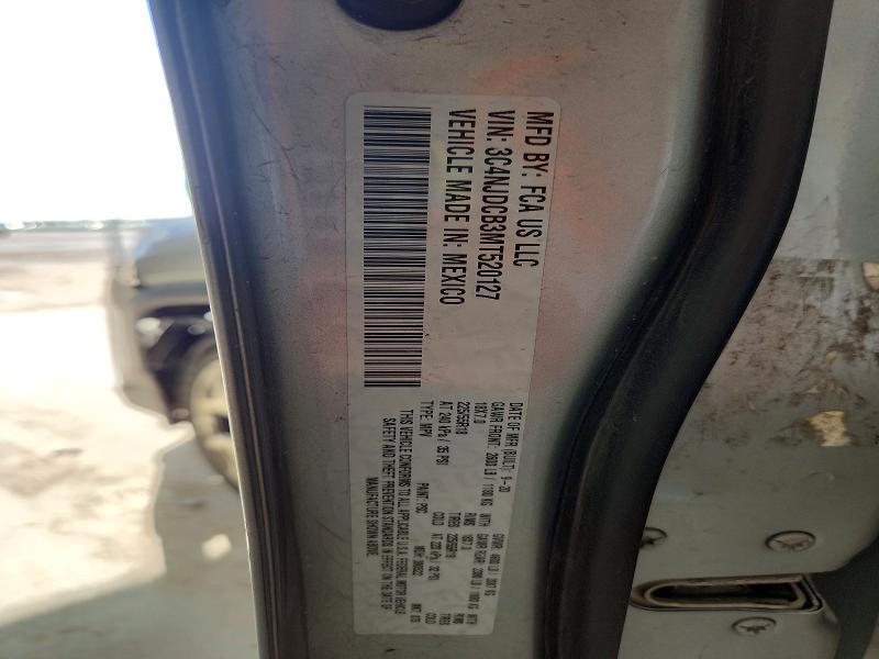 2021 Jeep Compass მანქანა იყიდება აუქციონზე, vin: 3C4NJDCB3MT520127, აუქციონის ნომერი: 50703706