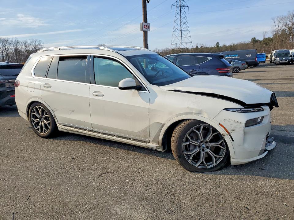 2025 Bmw X7 მანქანა იყიდება აუქციონზე, vin: 5UX23EM02S9X95637, აუქციონის ნომერი: 46186326