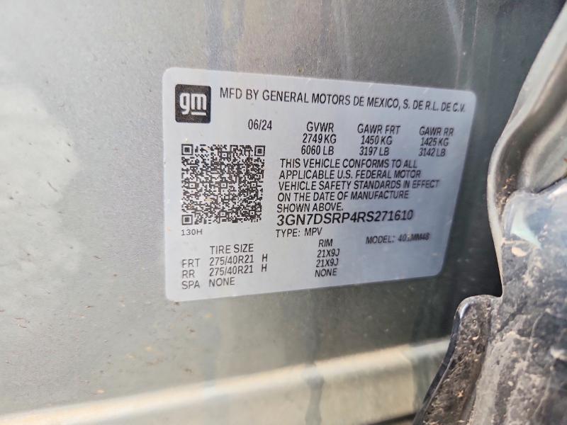 Продаж на аукціоні авто 2024 Chevrolet Equinox, vin: 3GN7DSRP4RS271610, номер лоту: 47573246