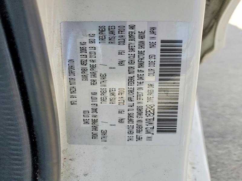 Продаж на аукціоні авто 2020 Mazda 6, vin: JM1GL1WY8L1525248, номер лоту: 47340546