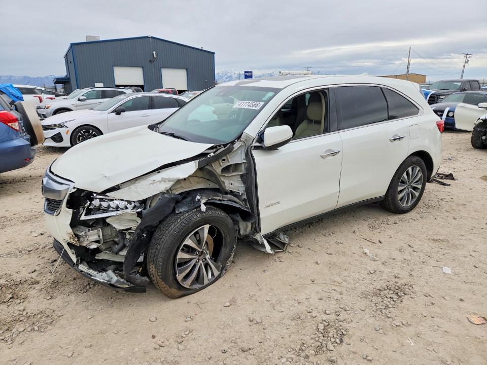 Продажа на аукционе авто 2016 Acura Mdx, vin: 5FRYD4H43GB016192, номер лота: 41774566